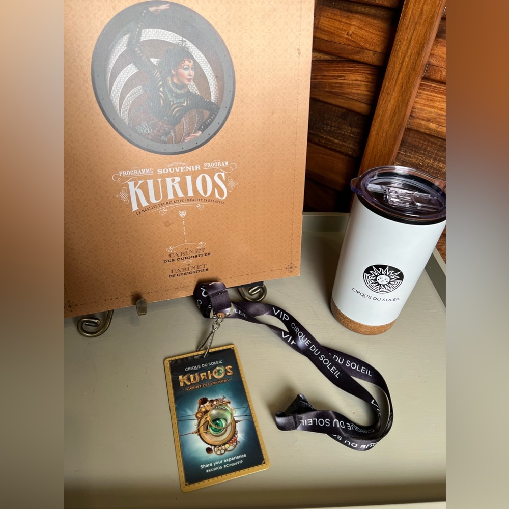 Cirque du Soleil Kurios Cabinet of curiosities. An awesome set of three items.